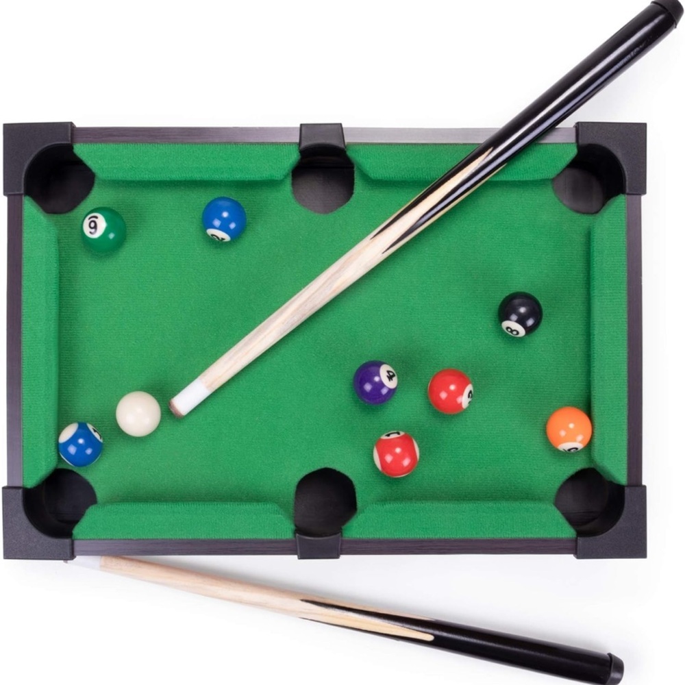 Mini table top pool set - Picture 2 of 5